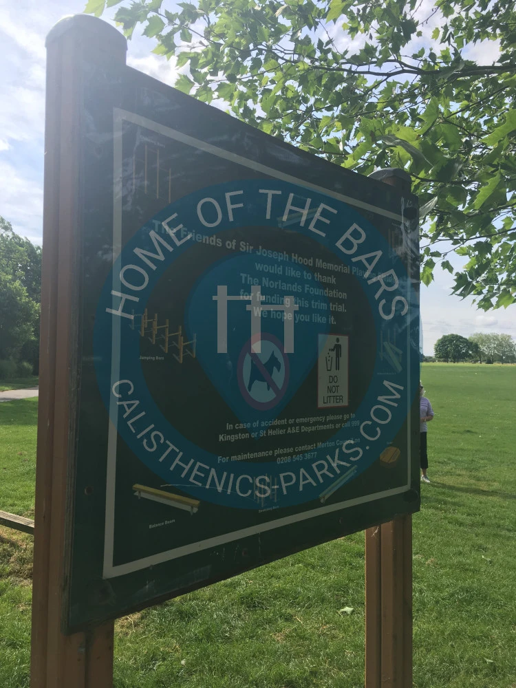 Calisthenics park in 2 Nursery, 46, Arthur Road, West Barnes, London Borough of Merton, London, Greater London, England, KT3 6NF, United Kingdom