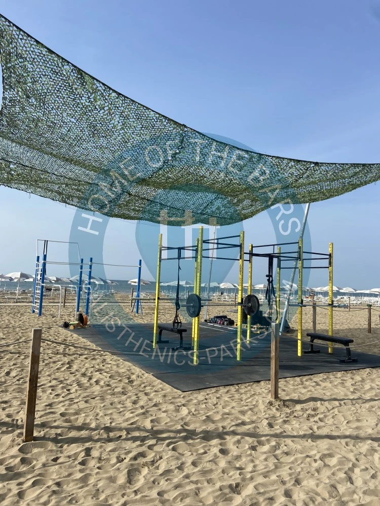 Calisthenics park in Presidio Ospedaliero Di Jesolo, Lungomare Bebe Vio, Jesolo, Venezia, Veneto, 30017, Italia