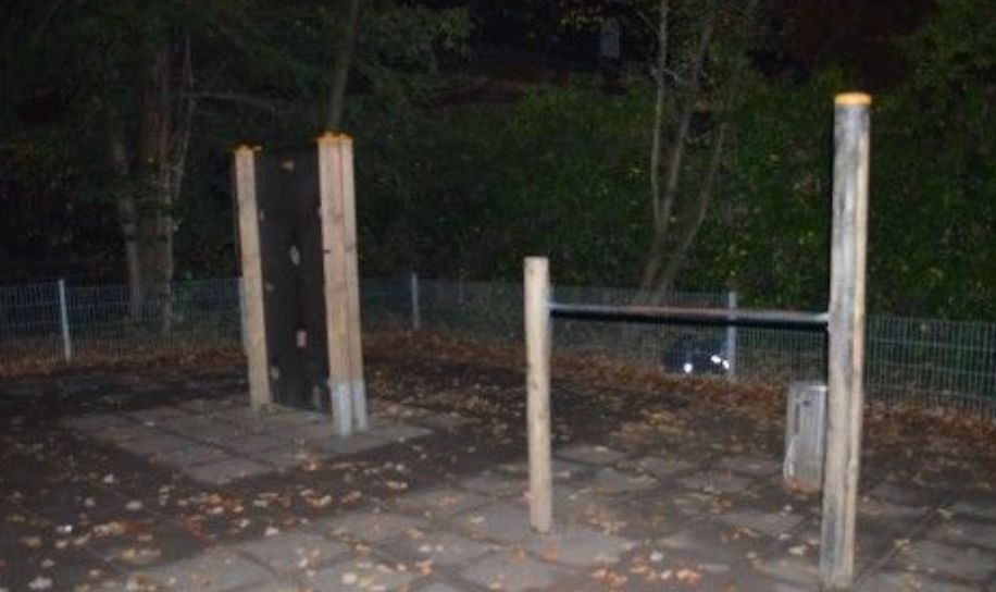 Wiesbaden - Outdoor Pull up bars - Riederbergschule - Germany - Spot