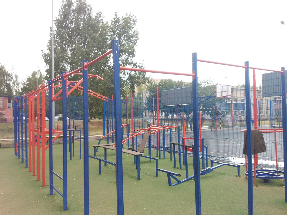 Outdoor Gym - Izhevsk - Izhevsk - Street Workout Park - Школа 34 - Russia - Spot