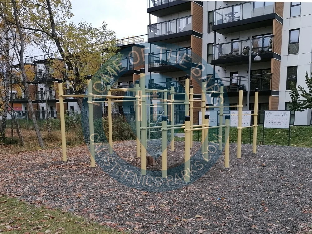 Outdoor Gym - Trondheim - Calisthenics Stations - Trondheim - Ladeveien 19 - Norway - Spot
