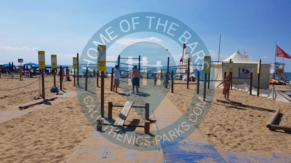 Lido di Jesolo - Outdoor Exercise Gym - Beach - Italy - Spot