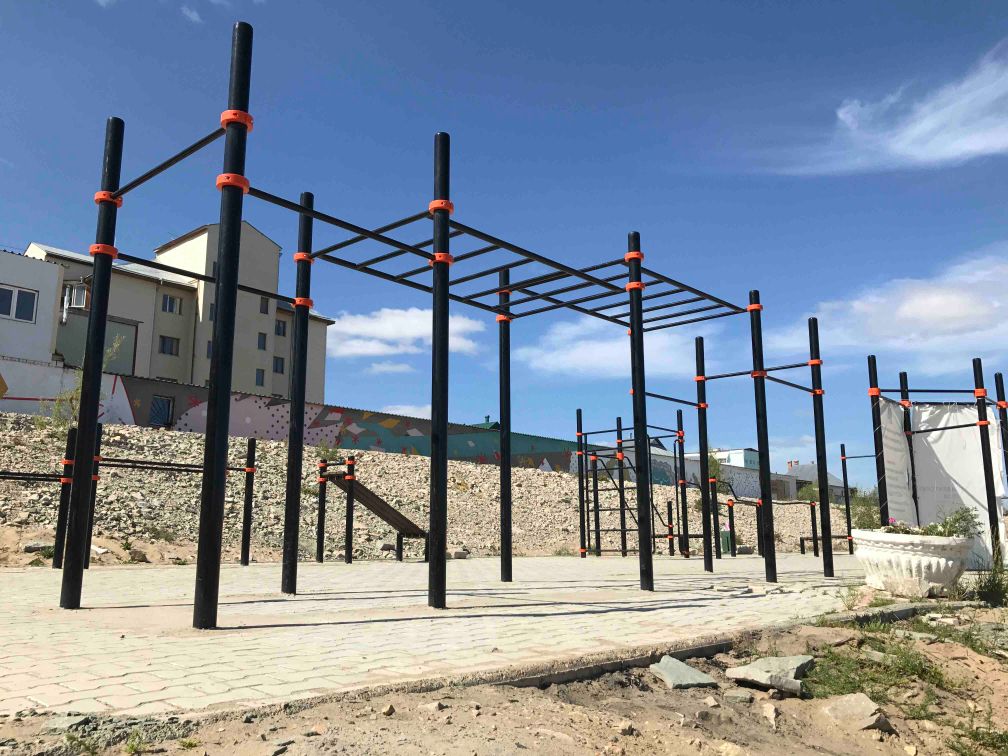 Outdoor Gym - Yakutsk - Yakutsk - Calisthenics Park - Дэу Лена - Russia - Spot