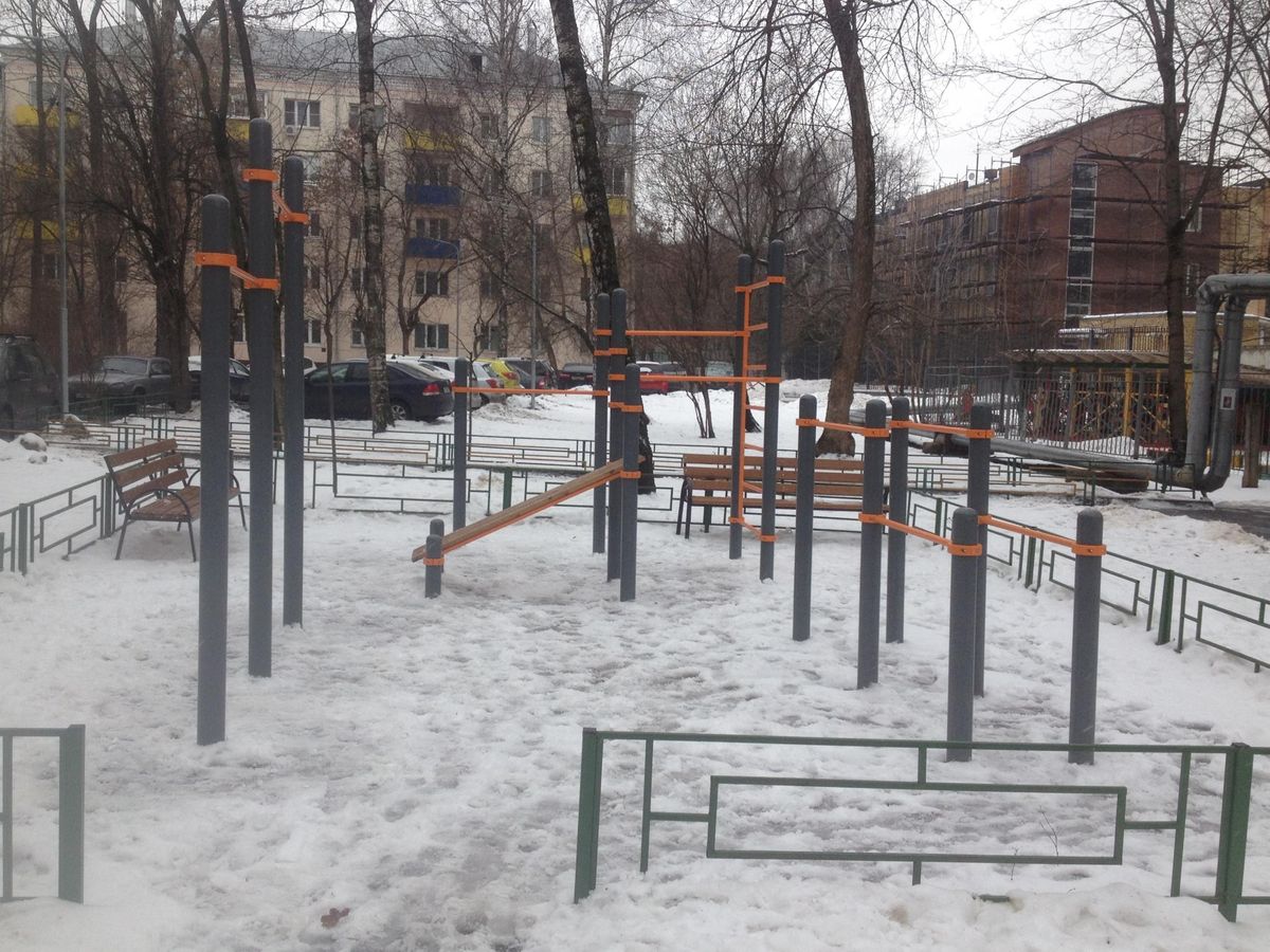 Outdoor Gym - Khimki - Khimki - Street Workout Park - Улица Чапаева - Russia - Spot