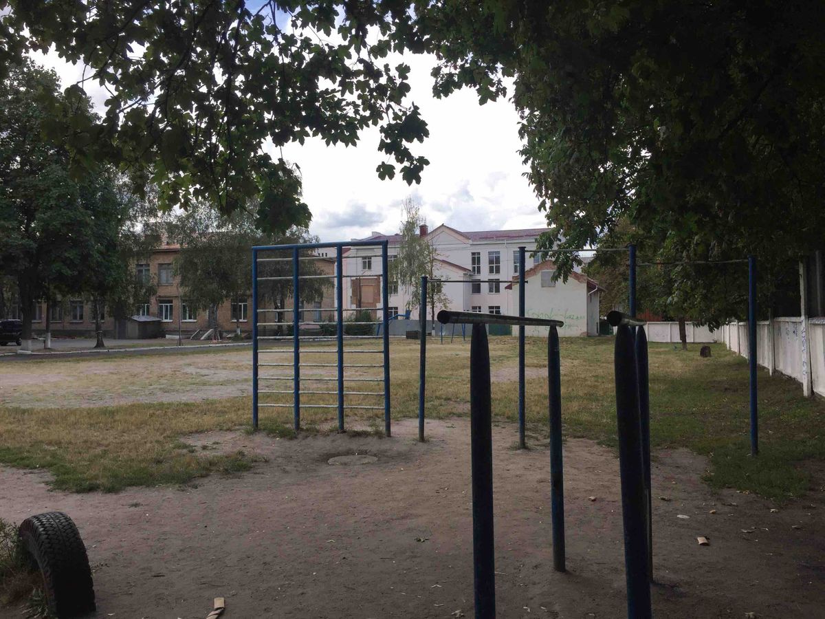 Outdoor Gym - Vyshneve - Vyshneve - Street Workout Park - Нова Пошта №5 - Ukraine - Spot