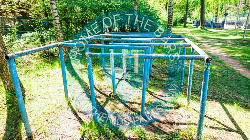 Calisthenics park in Rīgas 46. vidusskola, 28, Skuju iela, Ziemeļblāzma, Vecmīlgrāvis, Rīga, Vidzeme, LV-1015, Latvija