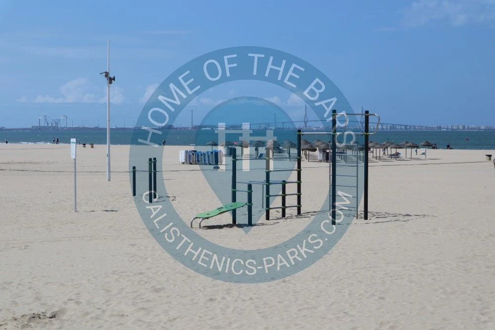 Exercise Park - El Puerto de Santa María - Playa de Valdegrana outdoor fitness station - Spain - Spot