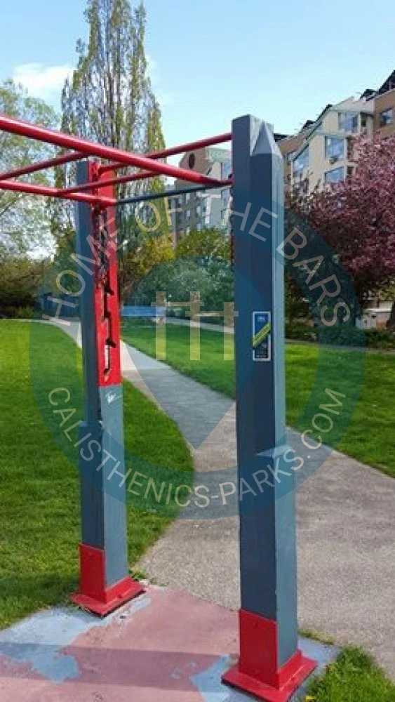 Calisthenics park in 28, Little Norway Crescent, Spadina—Fort York, Old Toronto, Toronto, Golden Horseshoe, Ontario, M5V 3N2, Canada