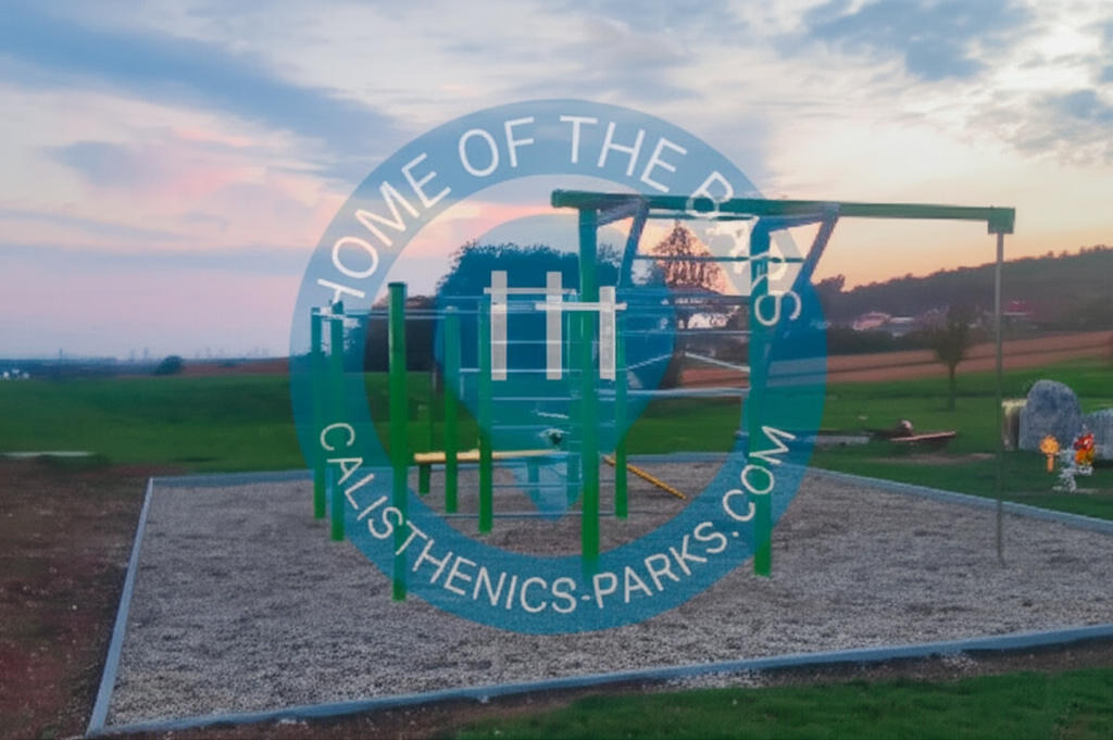 Calisthenics park in Workoutové hřiště, 43611, Radvanice u Lipníka nad Bečvou, Radvanice, okres Přerov, Olomoucký kraj, Střední Morava, 751 21, Česko