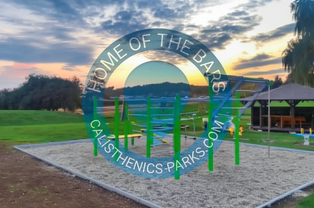 Calisthenics park in Workoutové hřiště, 43611, Radvanice u Lipníka nad Bečvou, Radvanice, okres Přerov, Olomoucký kraj, Střední Morava, 751 21, Česko