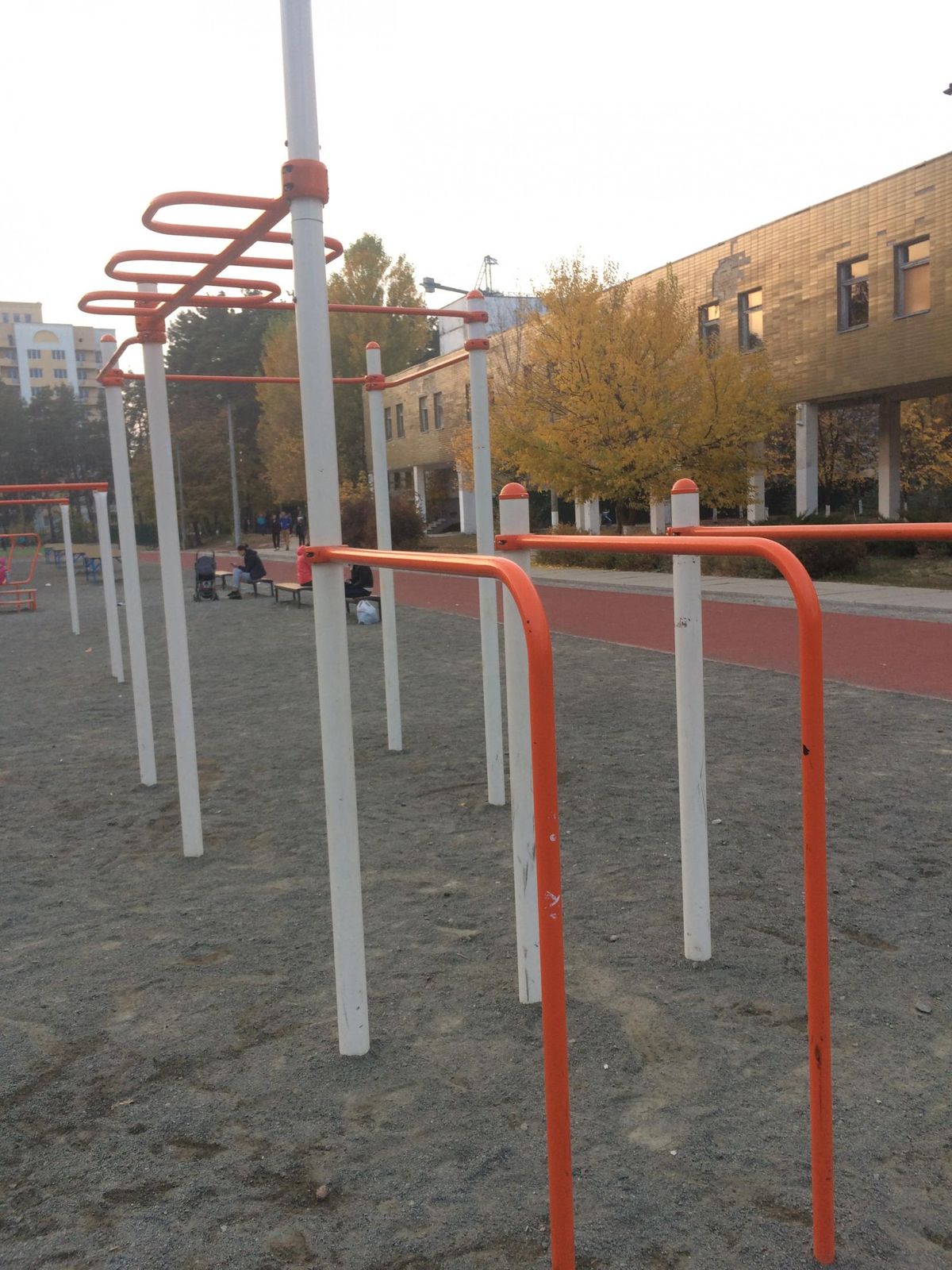 Outdoor Gym - Irpin - Irpin - Street Workout Park - ЦПО ПАТ Укртелеком - Ukraine - Spot