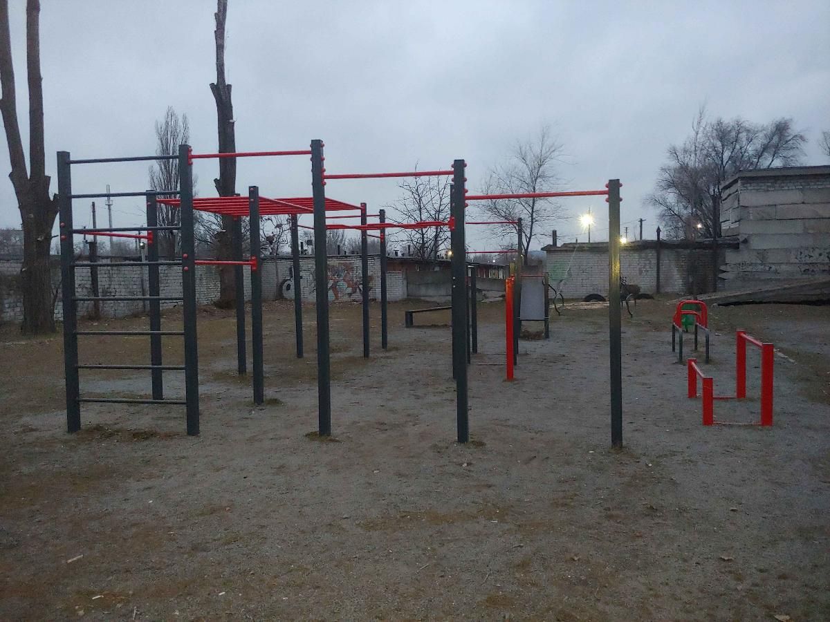 Outdoor Gym - Horishni Plavni - Horishni Plavni - Calisthenics Park - Мойка - Ukraine - Spot