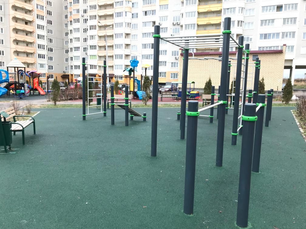 Outdoor Gym - Domodedovo - Domodedovo - Street Workout Park - Улица Жуковского - Russia - Spot
