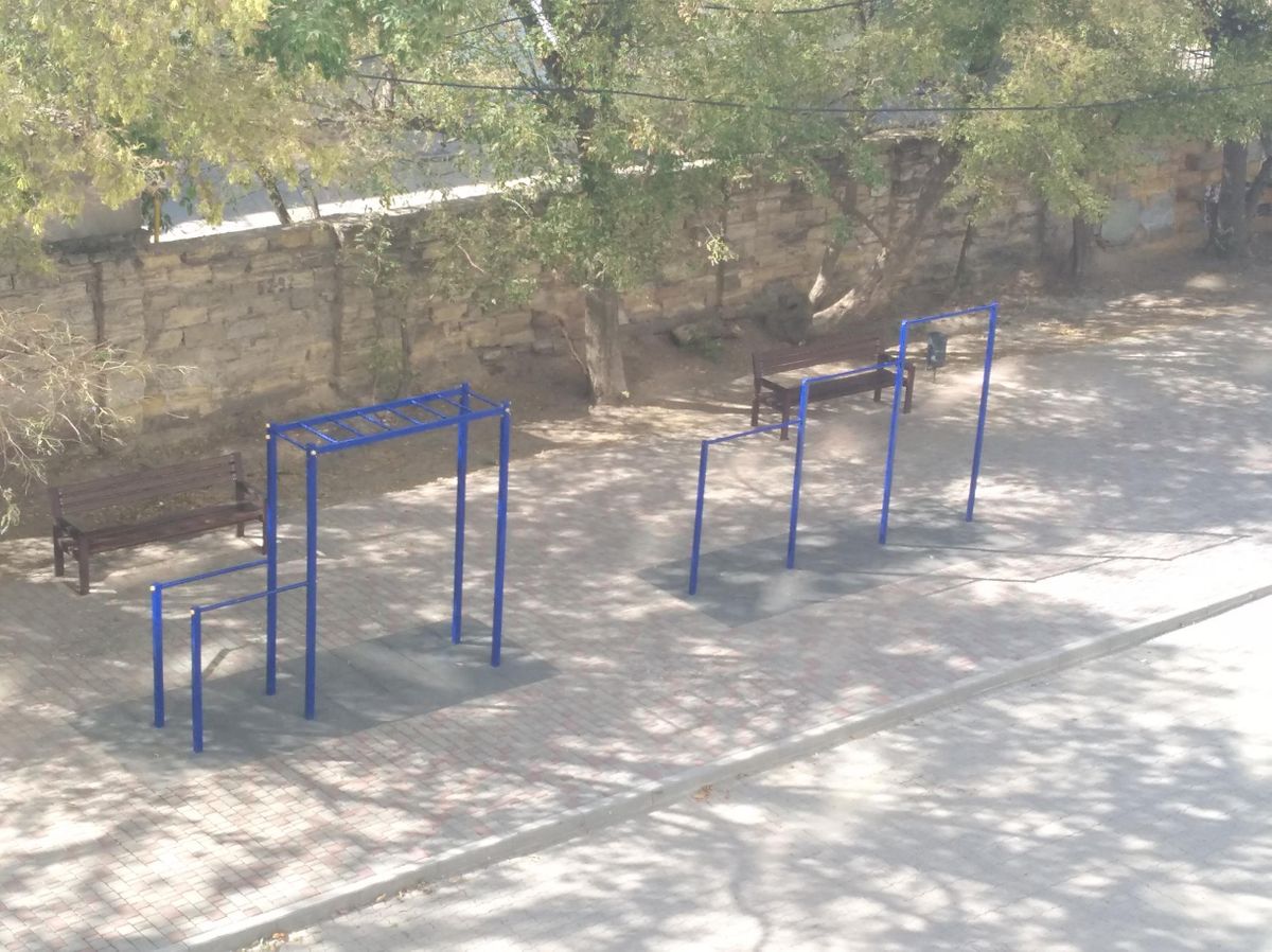 Outdoor Gym - Odessa - Odessa - Street Workout Park - Хаус-Шота - Ukraine - Spot