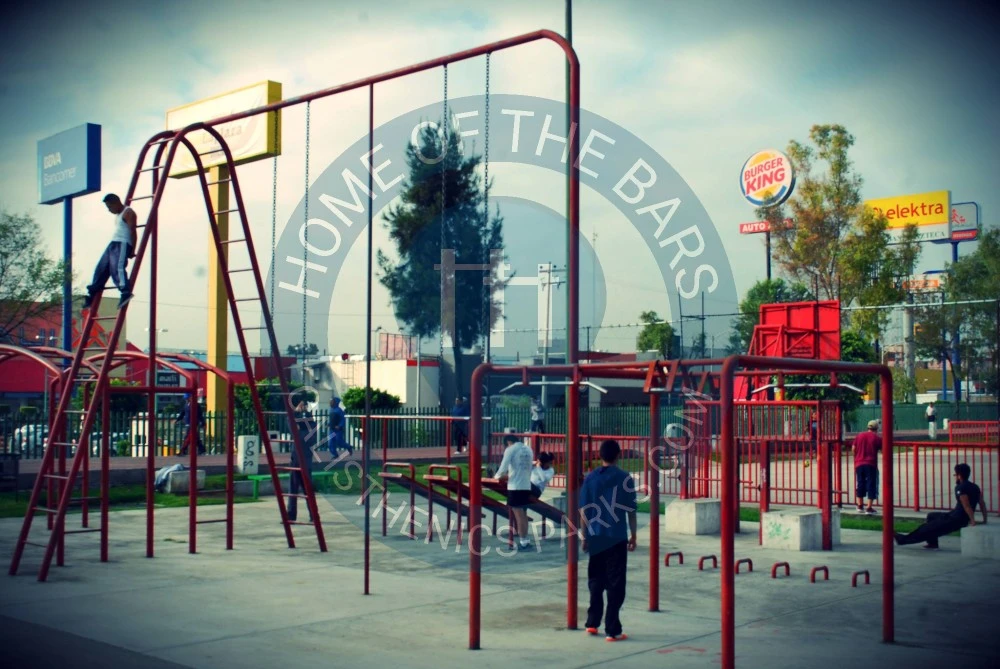 Mexico City - Calisthenics Equipment - Ciclovía Eduardo Molina - Mexico - Spot