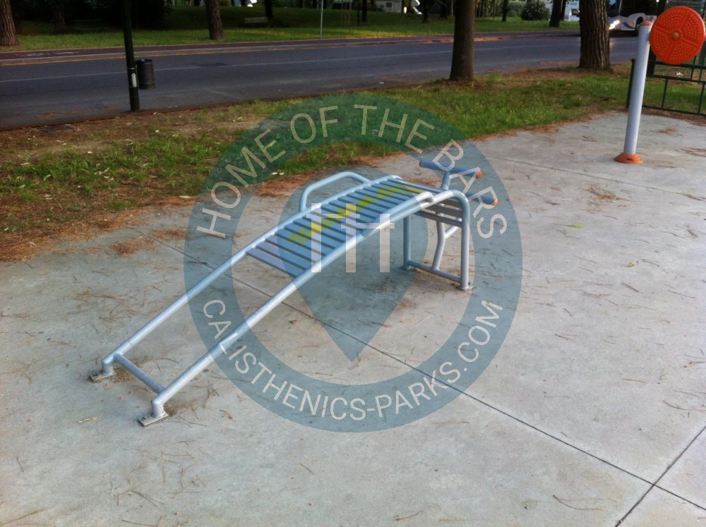Calisthenics park in 1, Piazza Francia, Badia a Ripoli, Quartiere 3, Firenze, Toscana, 50126, Italia