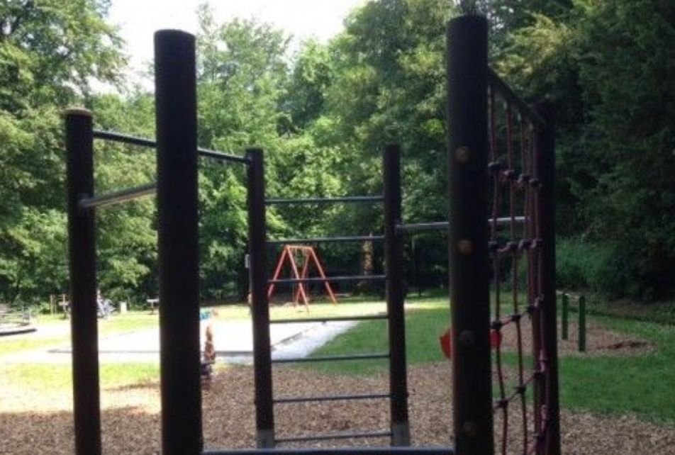 Aachen - Outdoor Pull Up Bars at Playground Lousberg - Germany - Spot