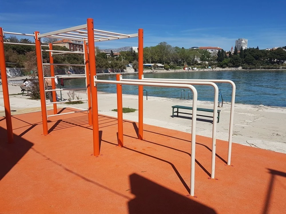 Bačvice - Calisthenics Park - Bačvice Beach - Croatia - Spot