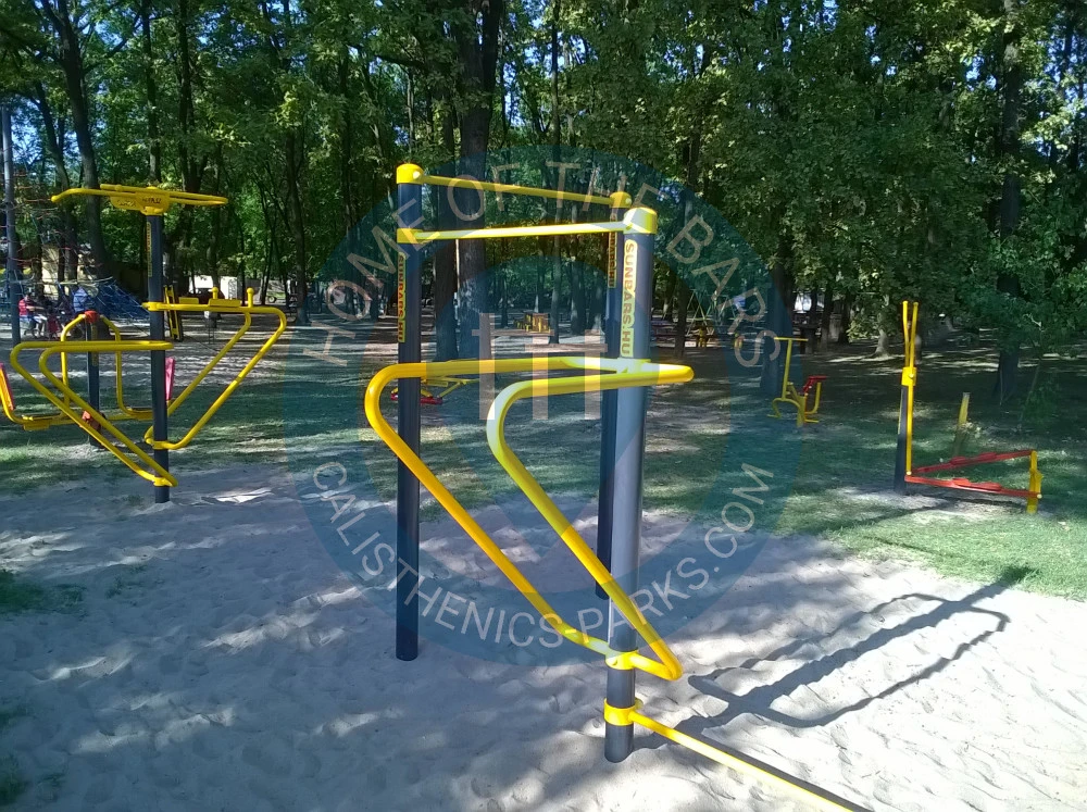 Szeged - Outdoor Fitness Park - Sziksósfürdő Strand - Hungary - Spot