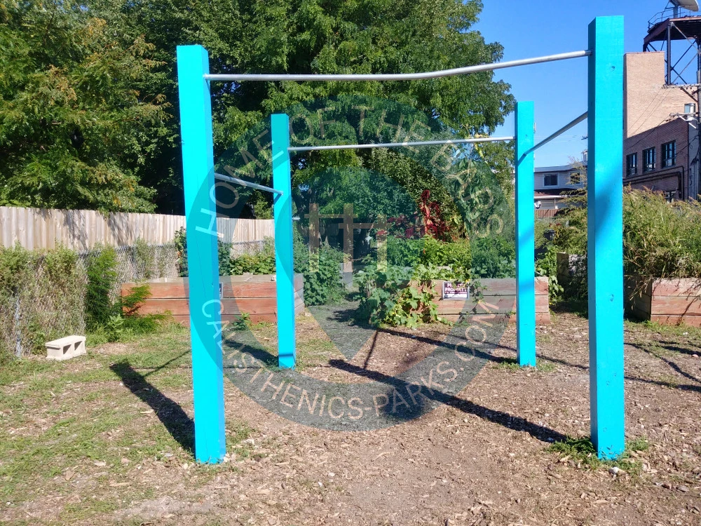 Calisthenics park in 229, North Sacramento Boulevard, East Garfield Park, Chicago, Cook County, Illinois, 60612, United States