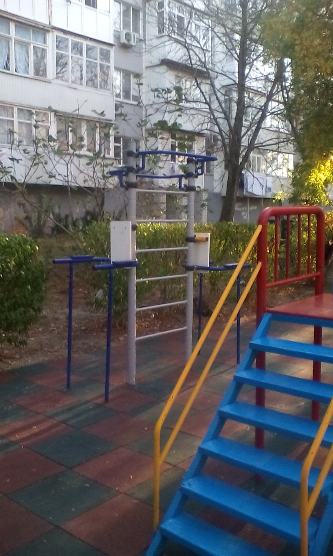 Calisthenics park in Полевая улица, Толстый мыс, Геленджик, городской округ Геленджик, Краснодарский край, Южный федеральный округ, 353461, Россия