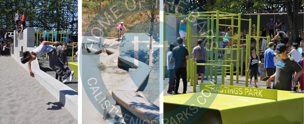 Vancouver - Hastings Parkour Park - Empire Fields - Canada - Spot
