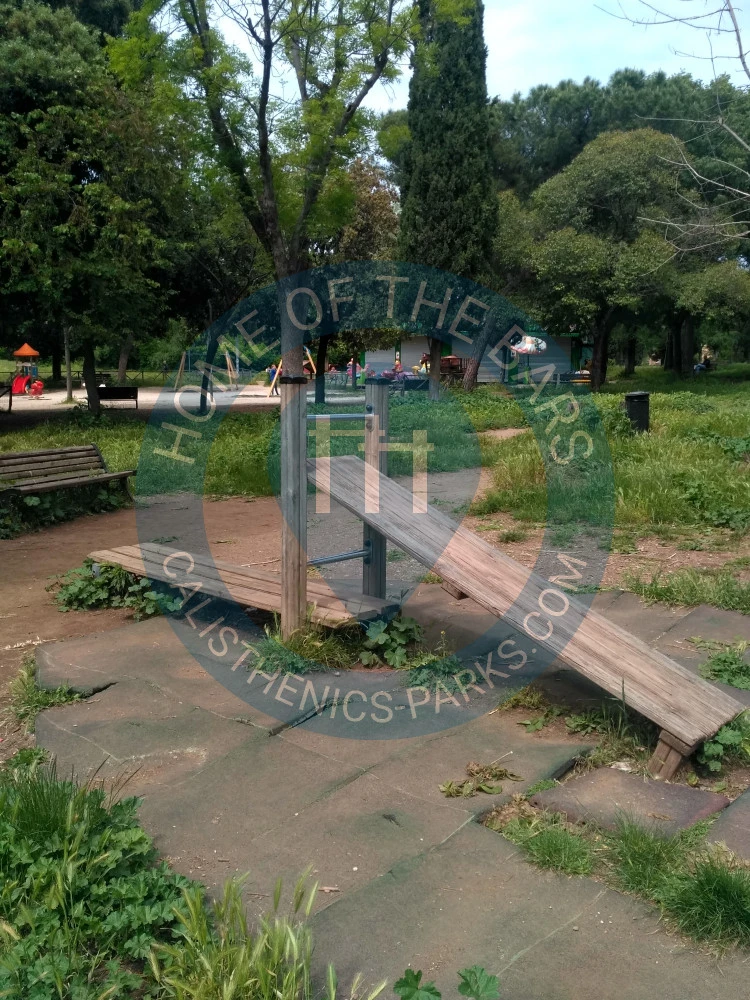 Calisthenics park in Ciclabile prenestina, Municipio Roma V, Roma, Roma Capitale, Lazio, 00177, Italia