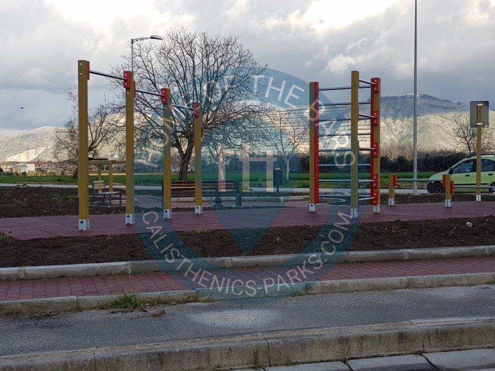 Calisthenics park in Masseria à quaranta, 22, Via Giuseppe Mazzini, San Marco Evangelista, Caserta, Campania, 81020, Italia