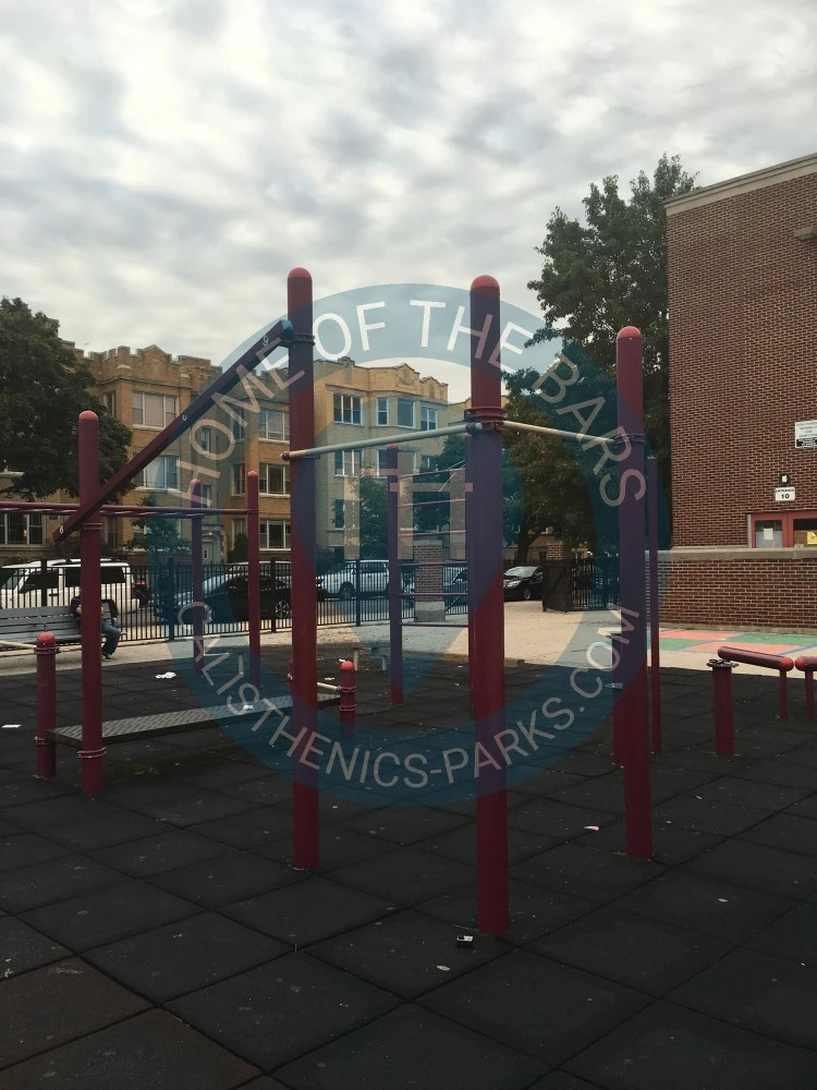 Chicago - Calisthenics Equipment - Hibbard Elementary School - United States - Spot