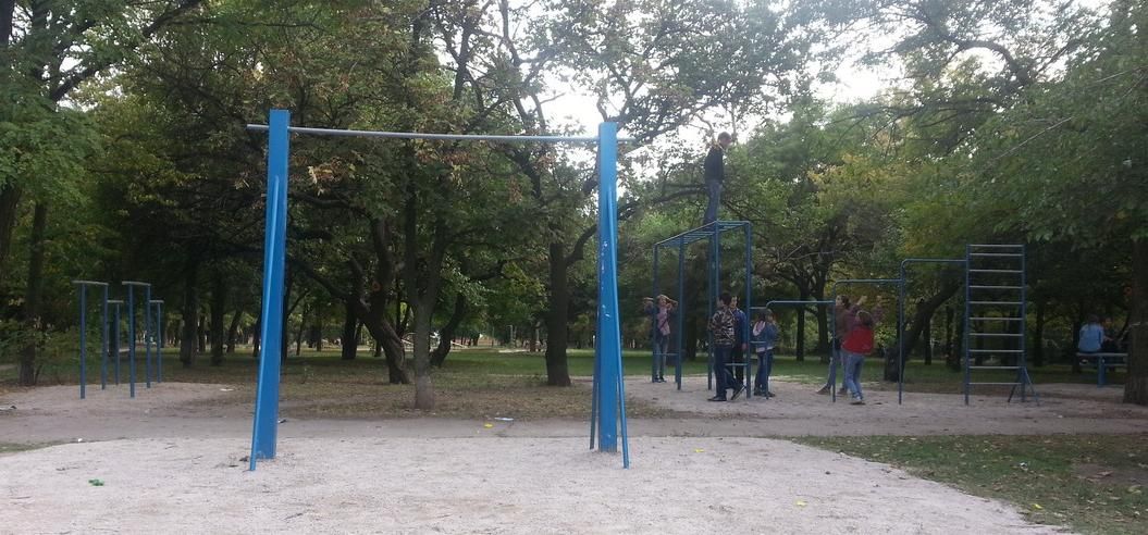 Outdoor Gym - Zaporizhzhya - Zaporizhzhya - Aire de Fitness - Гимназия 27 - Ukraine - Spot